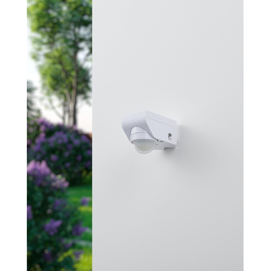 Eglo 97466 - Lauko judesio ir sutemos jutiklis DETECT ME 4 12 m balta IP44