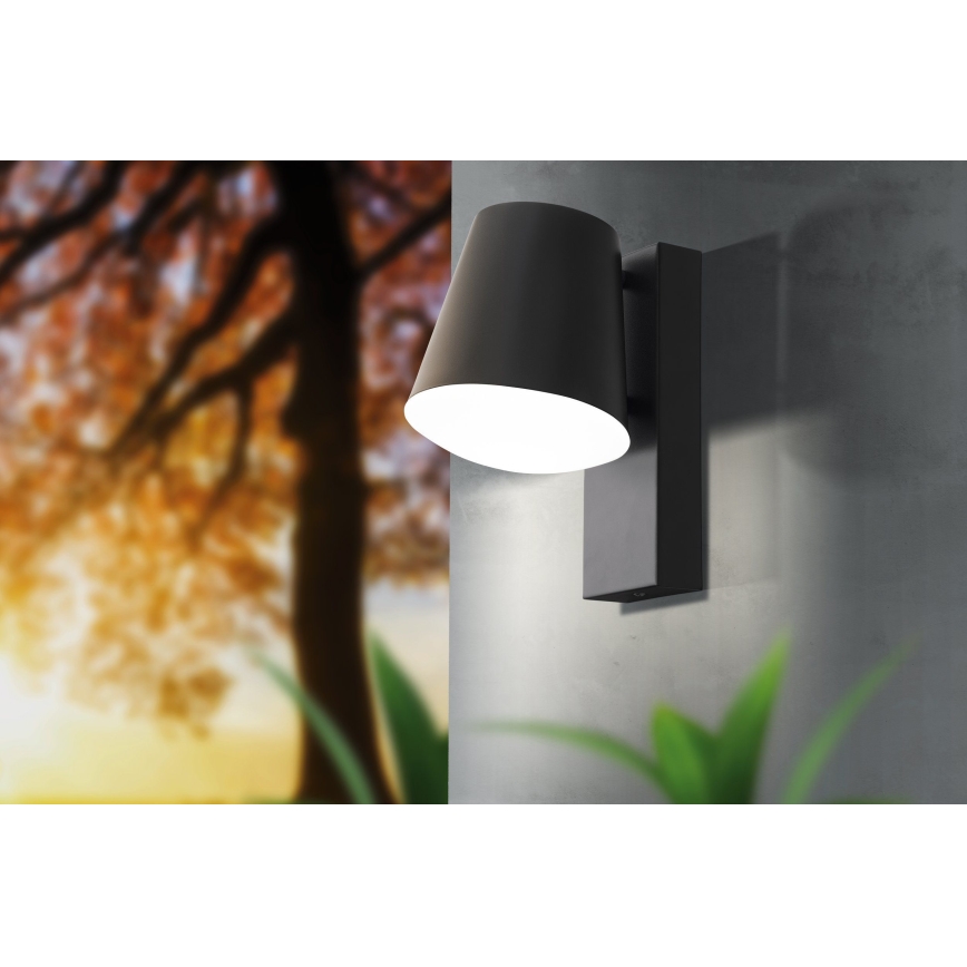 Eglo - LED reguliuojamas lauko sieninis šviestuvas CALDIERO-C 1xE27/9W/230V IP44