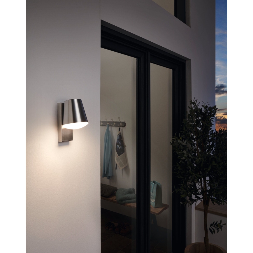Eglo - Pritemdomas Sieninis LED lauko šviestuvas CALDIERO-C 1xE27/9W/230V