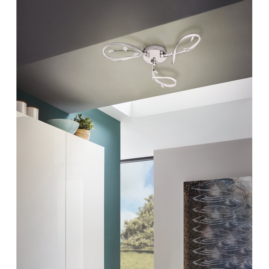 Eglo - LED Ant pagrindo montuojamas sietynas 3xLED/6,6W/230V