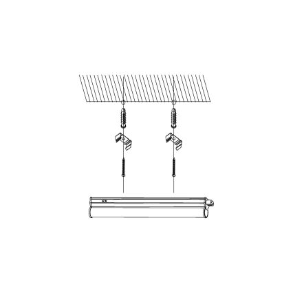 Eglo - LED virtuvės šviestuvas, kabinamas po spintele LED/3,2W/230V