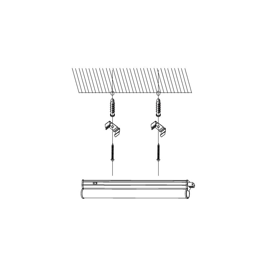 Eglo - LED virtuvės šviestuvas, kabinamas po spintele LED/3,2W/230V