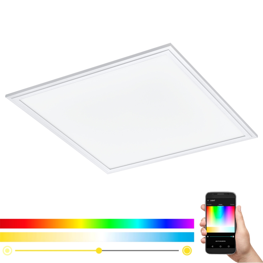 Eglo - LED RGB Pritemdomas šviestuvas SALOBRENA-C 1xLED/24W/230V + nuotolinio valdymo pultas