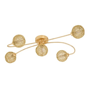 Eglo 97726 - LED paviršinė liustra CARIS 1 5xG9/3W/230V