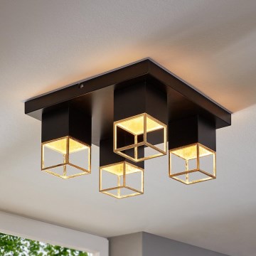 Eglo 97731 - LED ant lubų montuojama liustra MONTEBALDO 4xGU10/5W/230V