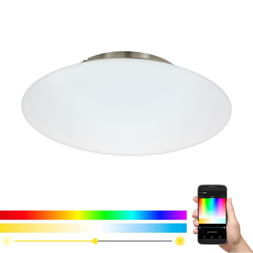 Eglo 97811 - LED RGB dimeriuojamas lubinis šviestuvas FRATTINA-C LED/27W/230V
