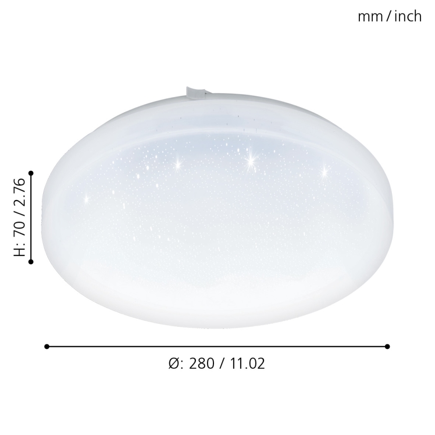 Eglo - Lubinis LED šviestuvas LED/11,5W/230V