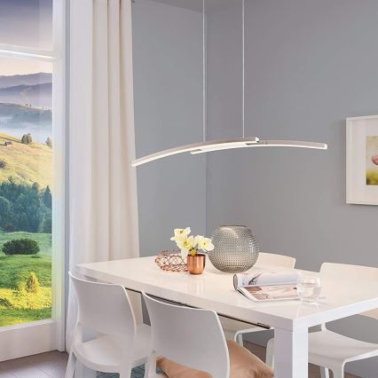 Eglo 97911 - LED RGB dimeriuojamas pakabinamas šviestuvas ant laido FRAIOLI-C LED/34W/230V