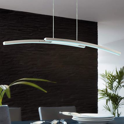 Eglo 97911 - LED RGB reguliuojama liustra ant laido FRAIOLI-C 2xLED/17W/230V