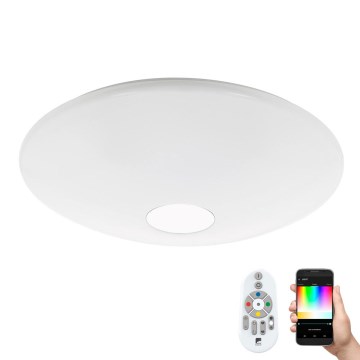Eglo 97918 - LED RGB pritemdomas lubinis šviestuvas TOTARI-C LED/34W/230V + nuotolinio valdymo pultas