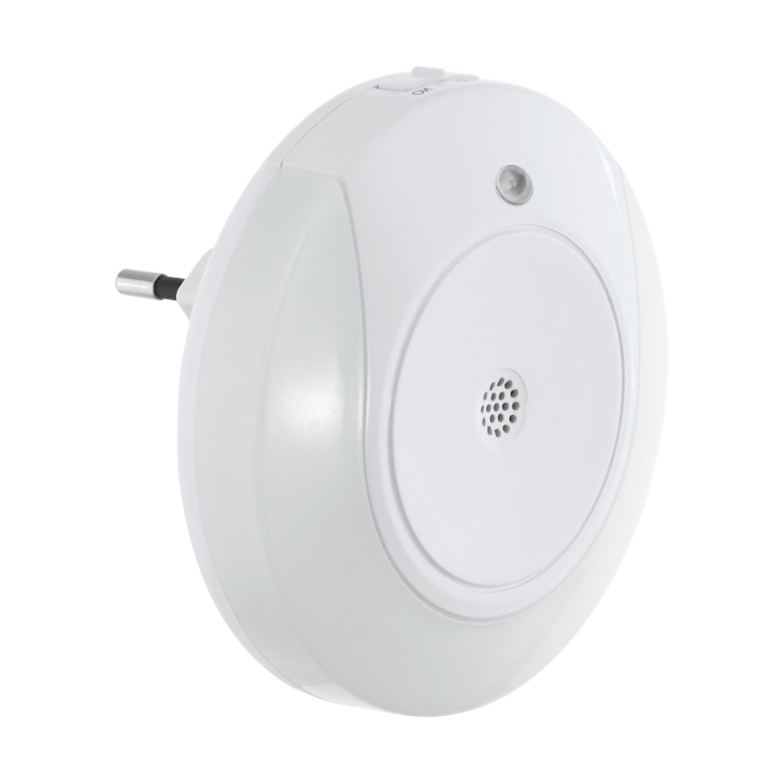 Eglo - LED naktinis šviestuvas su sutemos jutikliu 2xLED/0,4W/230V 3000K