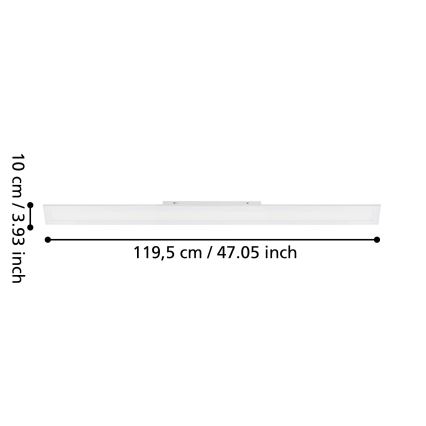 Eglo  - LED skydelis  1 LED/40W/230V baltas