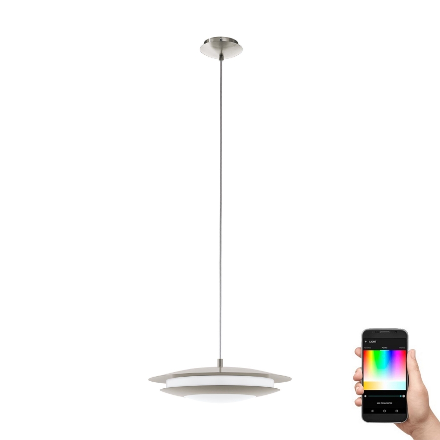 Eglo 98043 - LED RGBW reguliuojamas pakabinamas šviestuvas ant laido MONEVA-C LED/18W/230V