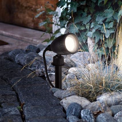 Eglo 98052 - LED RGB Lauko šviestuvas NEMA-C 1xGU10/5W/230V IP44