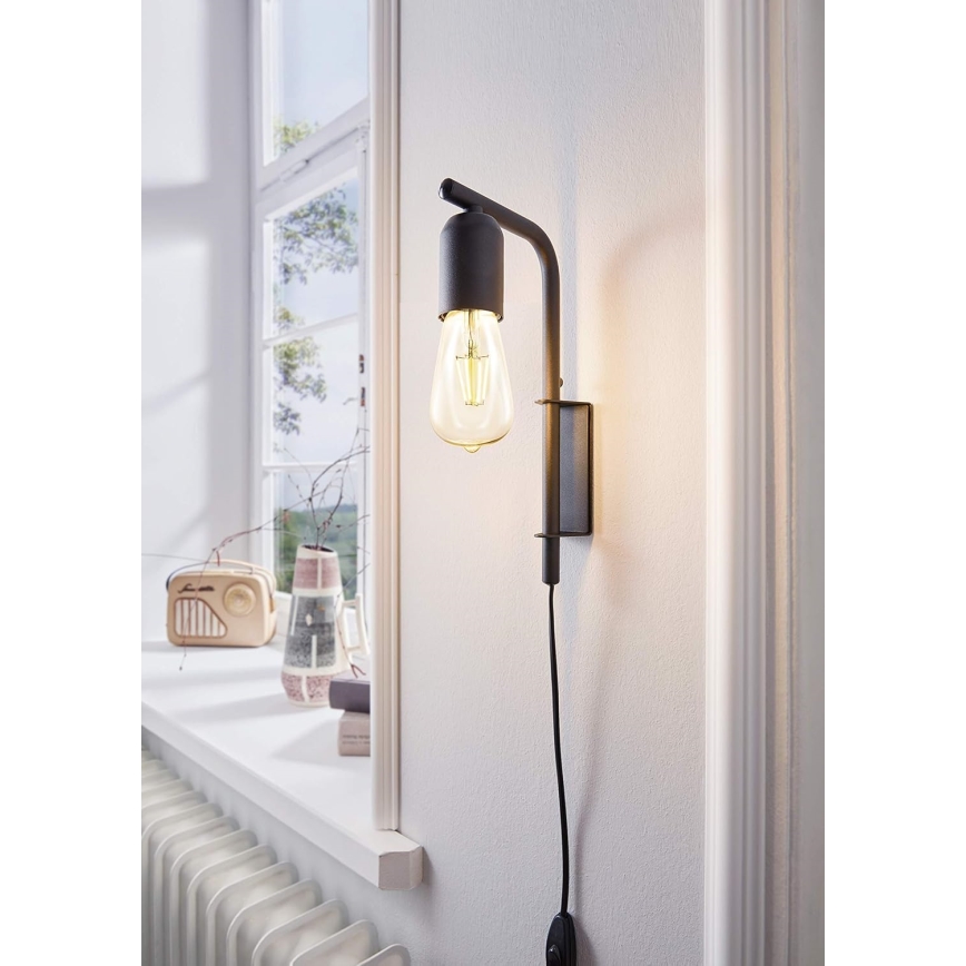 Eglo 98064 - Sieninis šviestuvas ADRI 1xE27/60W/230V
