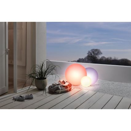 Eglo 98106 - LED RGBW Lauko šviestuvas MONTEROLO-C LED/9W/230V IP65 Ø 390 mm