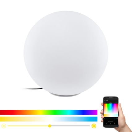 Eglo - LED RGBW lauko toršeras MONTEROLO-C 1xLED/9W/230V IP65 600