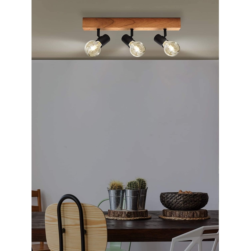 Eglo - Akcentinis šviestuvas TOWNSHEND 3xE27/60W/230V