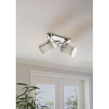 Eglo 98139 - Taškinis šviestuvas VILLABATE 2xE27/10W/230V