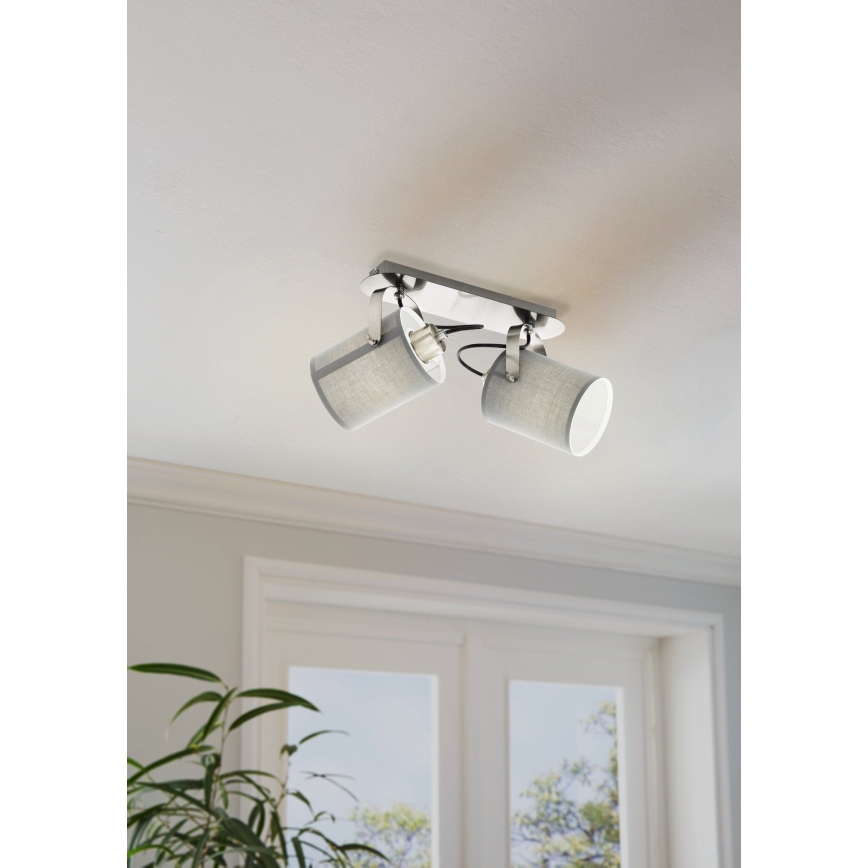 Eglo 98139 - Taškinis šviestuvas VILLABATE 2xE27/10W/230V