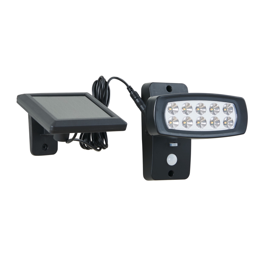 Eglo - LED sieninis šviestuvas su jutikliu, įkraunamas saulės energija LED/1,2V 600 mAh IP44
