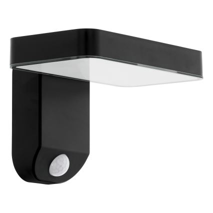 Eglo - LED Napelem falira rögzített lámpa érzékelővel LED/4,5W/3,7V 2200 mAh IP44