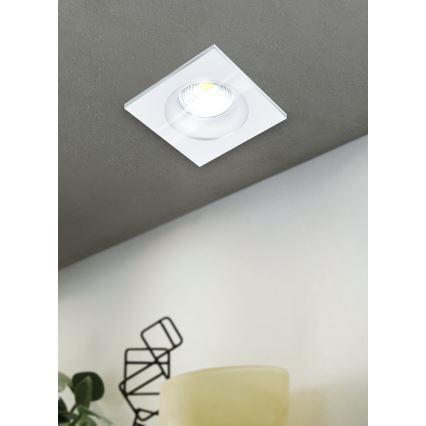 Eglo - LED įleidžiamas lubinis vonios šviestuvas LED/6W/230V IP44