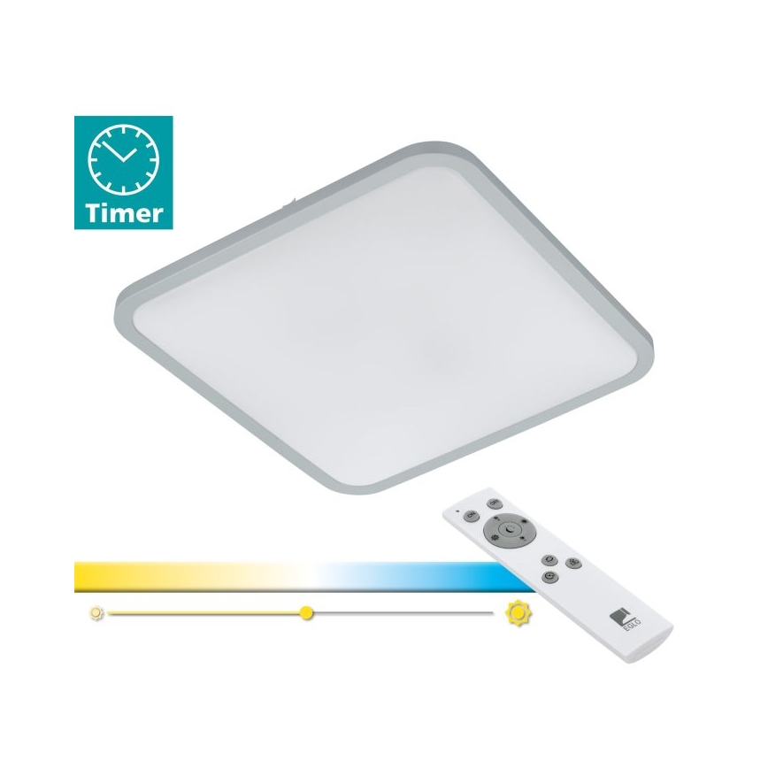 Eglo - LED Pritemdomas lubinis šviestuvas LED/30W/230V + Nuotolinio valdymo pultas