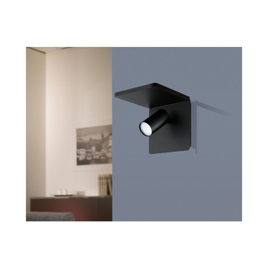 Eglo - LED sieninis šviestuvas 1xGU10/5W/230V