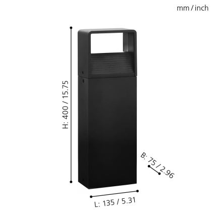 Eglo - LED lauko šviestuvas LED/5W/230V IP44