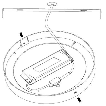 Eglo - LED Pritemdomas lubinis šviestuvas LED/14W/230V + Nuotolinio valdymo pultas