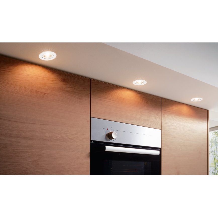 Eglo - LED pritemdomas įleidžiamas lubinis šviestuvas LED/6W/230V