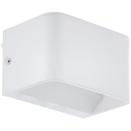 Eglo - LED sieninis šviestuvas LED/6W/230V 3000K balta