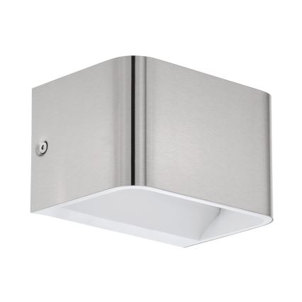 Eglo - LED sieninis šviestuvas LED/6W/230V 3000K matinis chromas