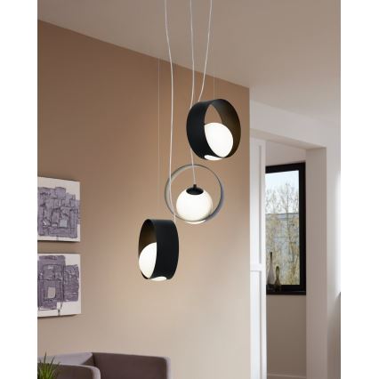 Eglo 98441 - Pakabinamas šviestuvas su laidu CAMARGO 3xE14/40W/230V