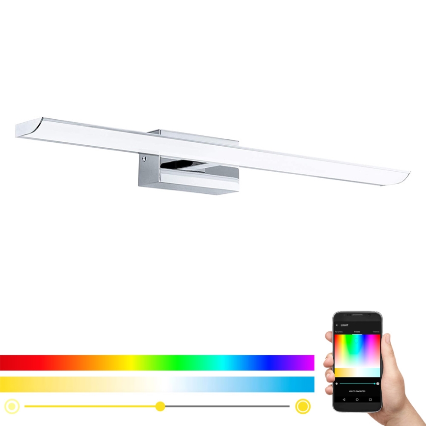 Eglo - LED RGB šviesos reguliavimas vonia apšvietimas LED/15,6W/230V IP44 + nuotolinio valdymo pultas