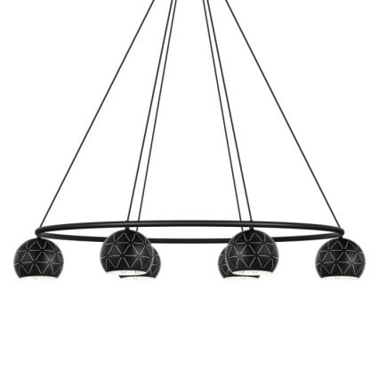 Eglo - Sietynas, kabinamas ant virvės 6xE14/40W/230V