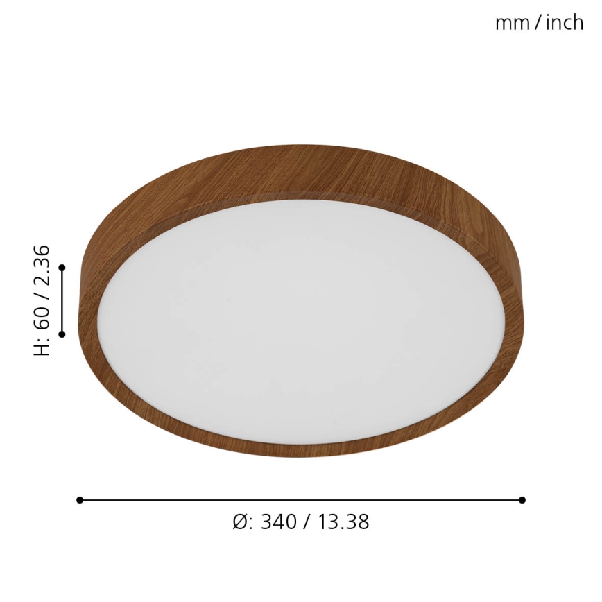 Eglo - LED lubinis šviestuvas LED/14,6W/230V