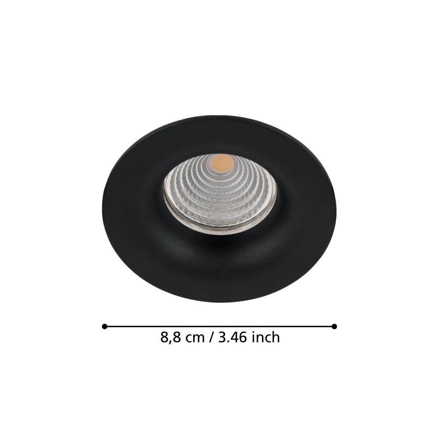 Eglo - LED pritemdomas įleidžiamas lubinis šviestuvas LED/6W/230V