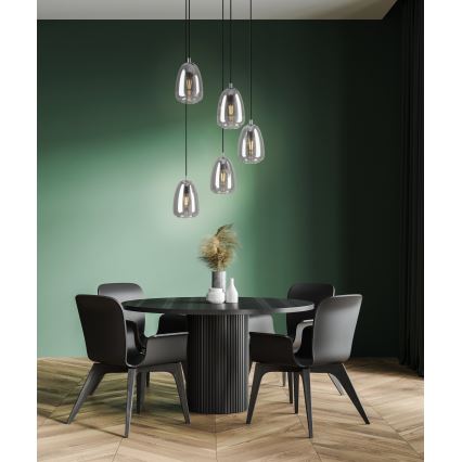 Eglo - Sietynas, kabinamas ant virvės 5xE27/40W/230V