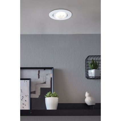 Eglo - LED Įleidžiamas šviestuvas 1xGU10/5W/230V