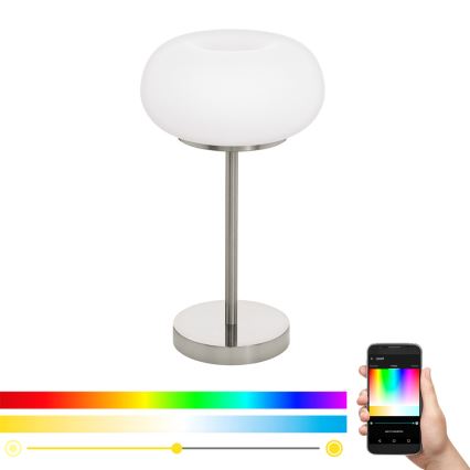 Eglo - LED RGB Pritemdomas stalinis šviestuvas OPTICA-C LED/16W/230V diametras 27,5 cm