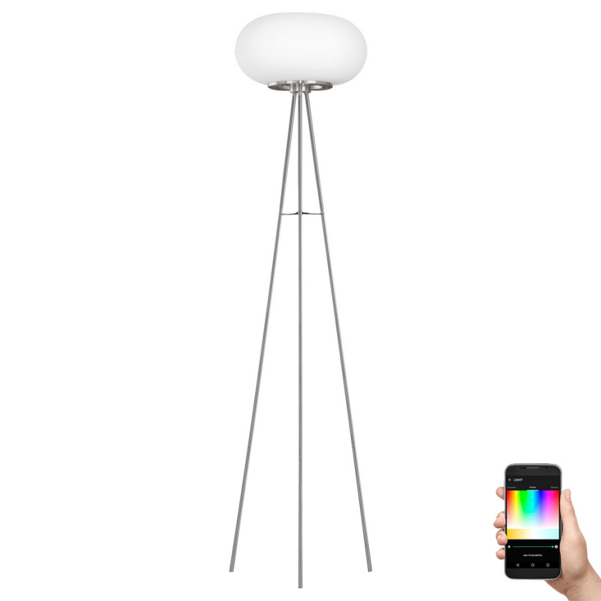 Eglo - LED RGB Reguliuojamas toršeras OPTICA-C LED/17W/230V diametras 56 cm