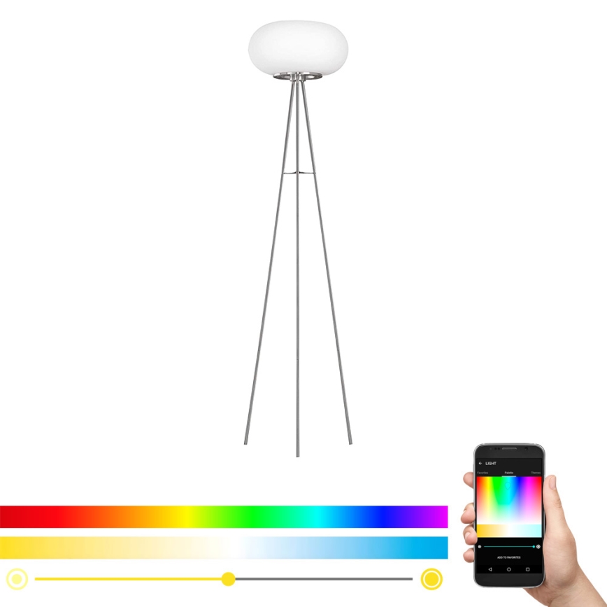 Eglo - LED RGB Reguliuojamas toršeras OPTICA-C LED/17W/230V diametras 56 cm