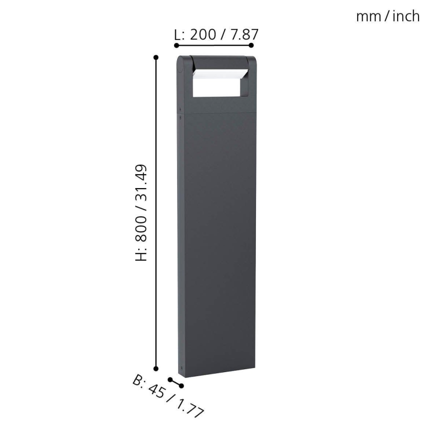 Eglo - LED Lauko šviestuvas LED/4,8W/230V IP44