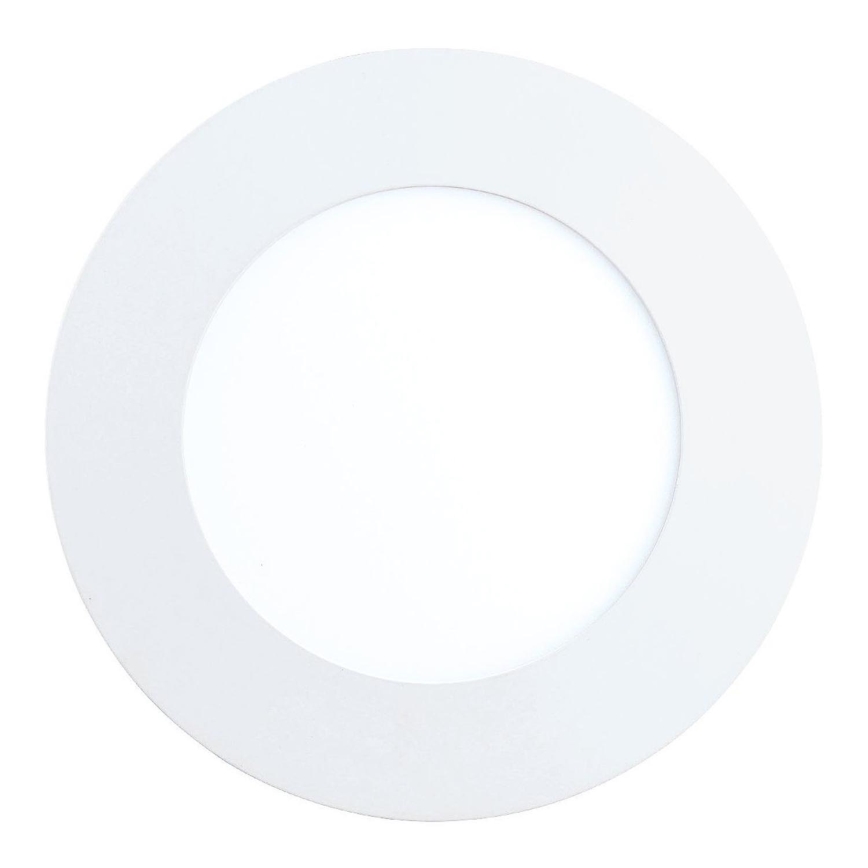 Eglo 98793 - LED RGBW dimeriuojamas įleidžiamas taškinis šviestuvas FUEVA-CW LED/20W/230V 2700–6500 K Ø 12 cm IP64 Wi‑Fi balta