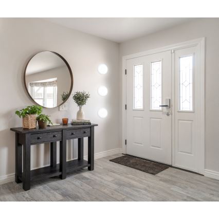 Eglo - Reguliuojamas įleidžiamas vonios kambario LED šviestuvas, 16,5 W, 230 V, IP44, ZigBee, skersmuo 21,6 cm