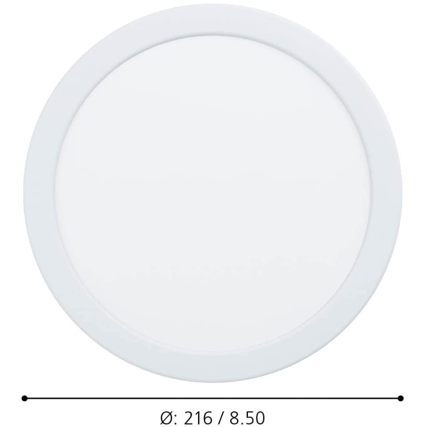 Eglo - LED Reguliuojamas vonios šviestuvas LED/16,5W/230V IP44 ZigBee