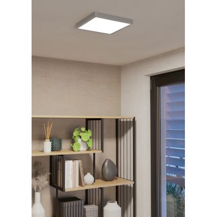 Eglo - Dimeriuojamas LED vonios kambario lubinis šviestuvas LED/19,5W/230V 2700-6500K IP44 ZigBee 28,5x28,5 cm