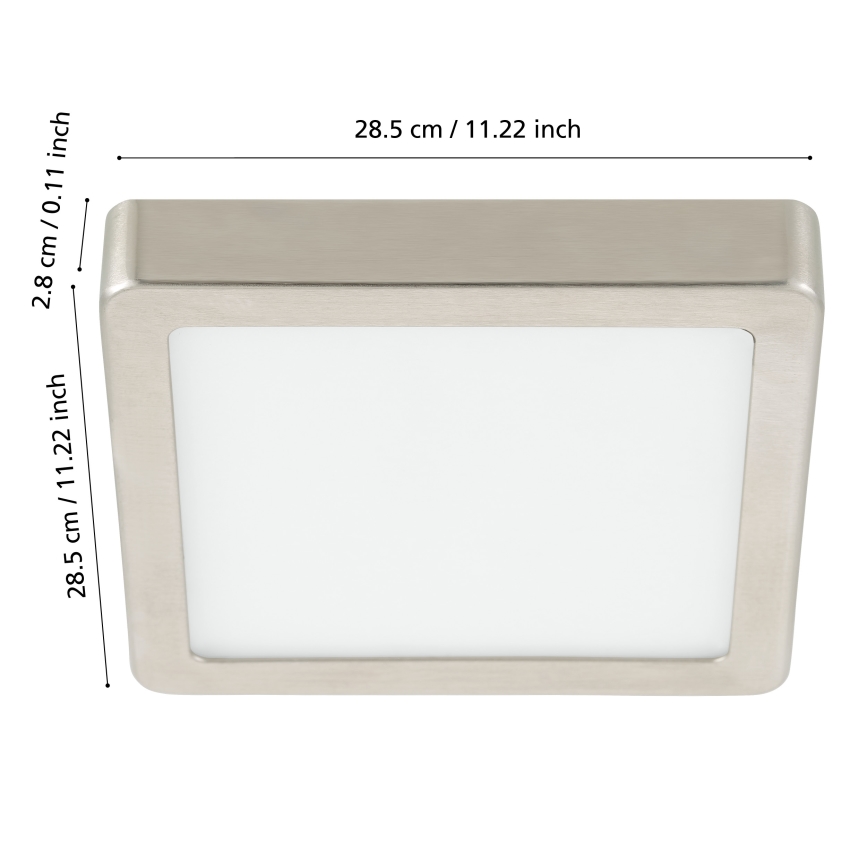 Eglo - LED Reguliuojamas vonios lubinis šviestuvas LED/19,5W/230V 2700-6500K IP44 ZigBee